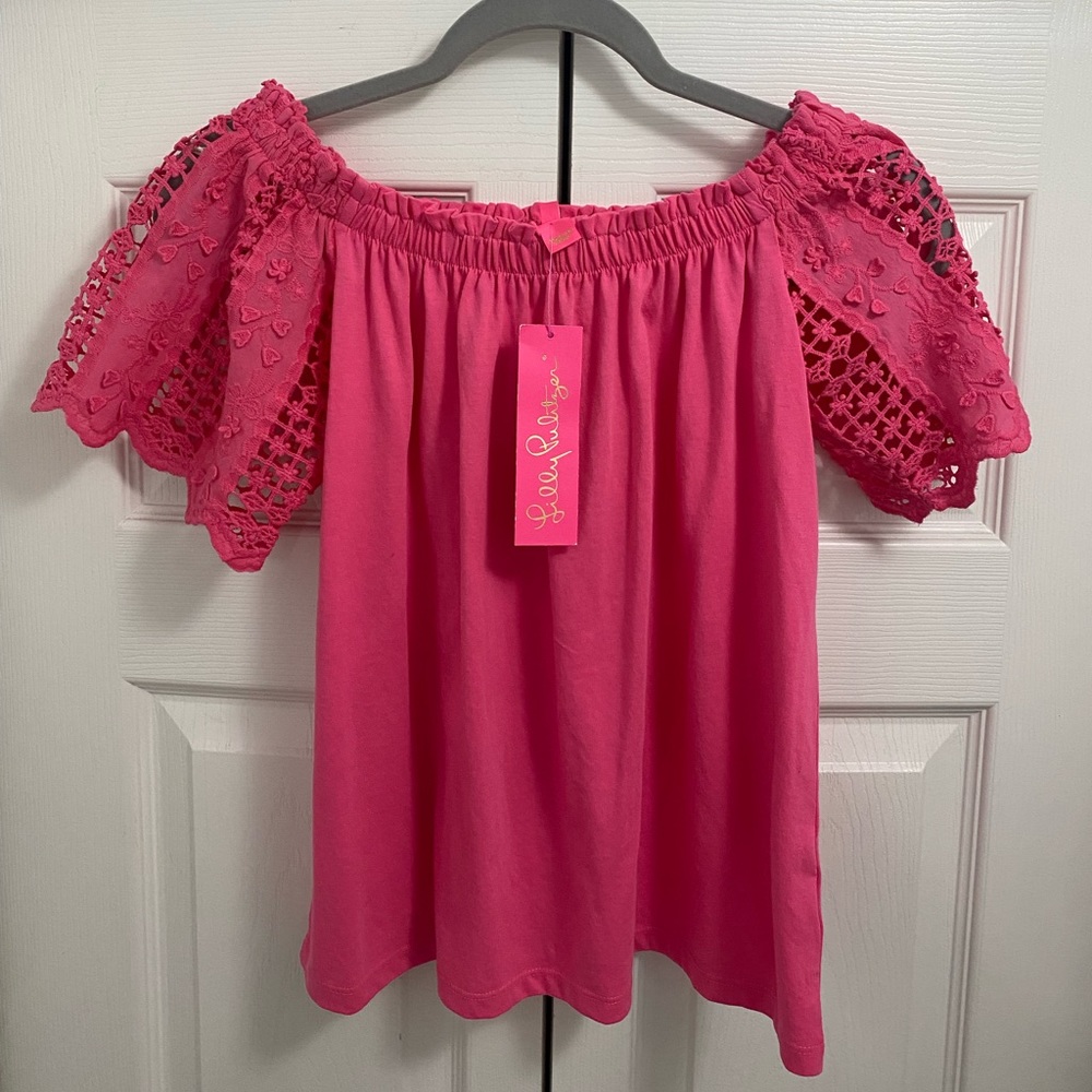 Fayette off-the-shoulder Top